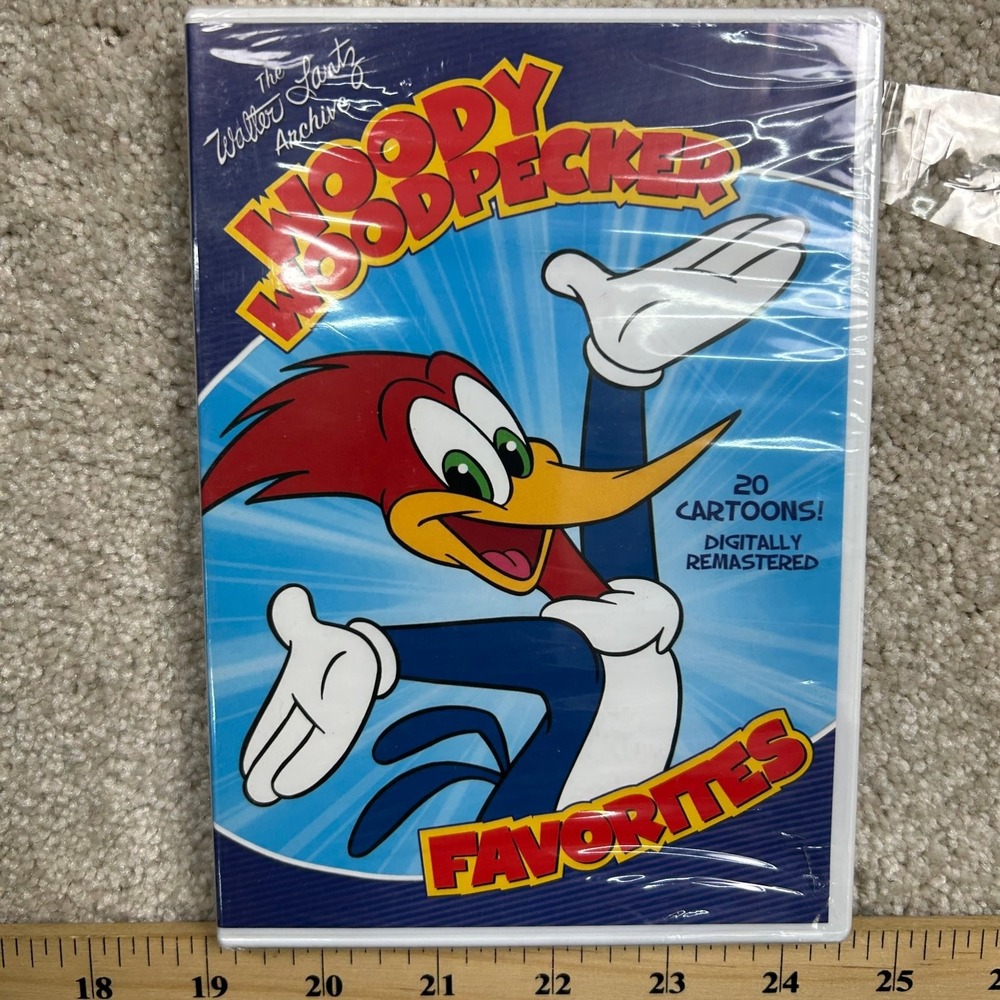 Woody Woodpecker Favorites DVD 2005 Walter Lantz Archive Remastered 20 Cartoons